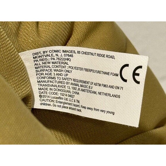 2014 Star Wars C-3P0 Backpack Pals Plush Backpack 18” Disney LucasFilms Rare - Picture 16 of 16